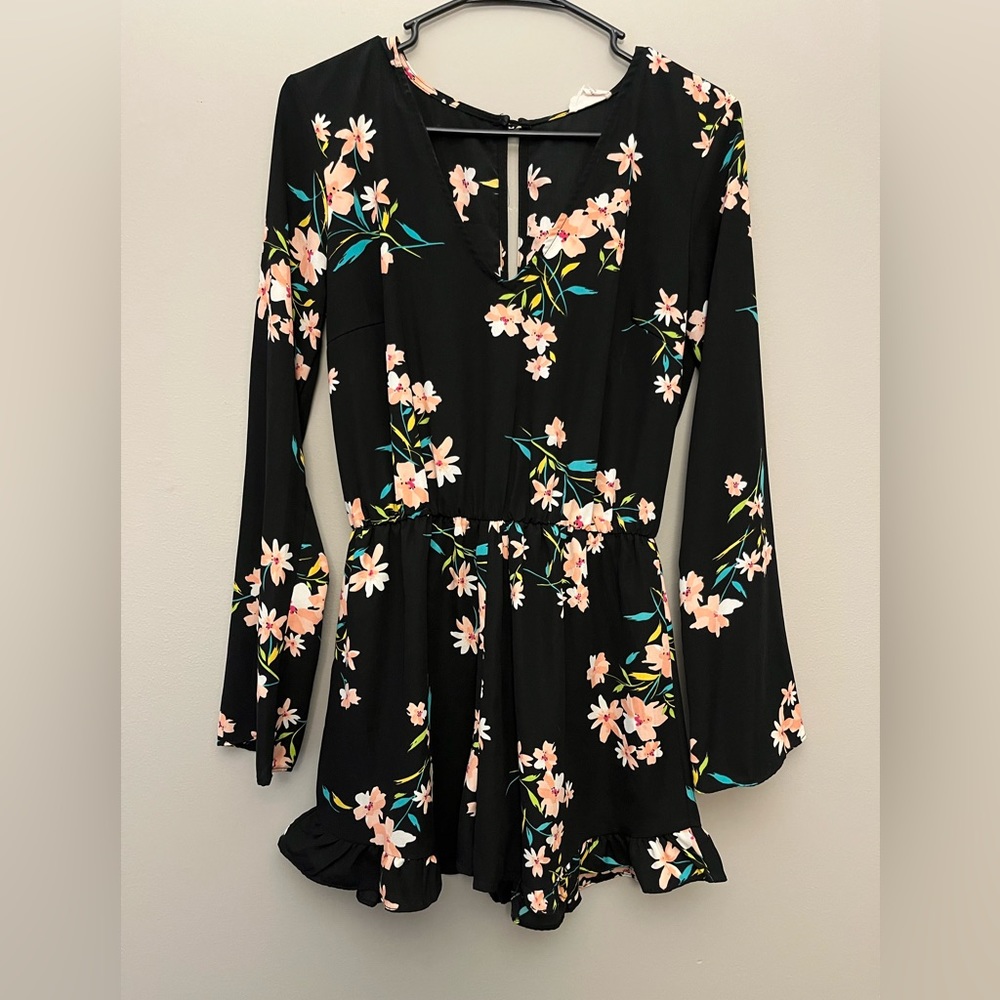 Urban Outfitters Long Sleeve Romper